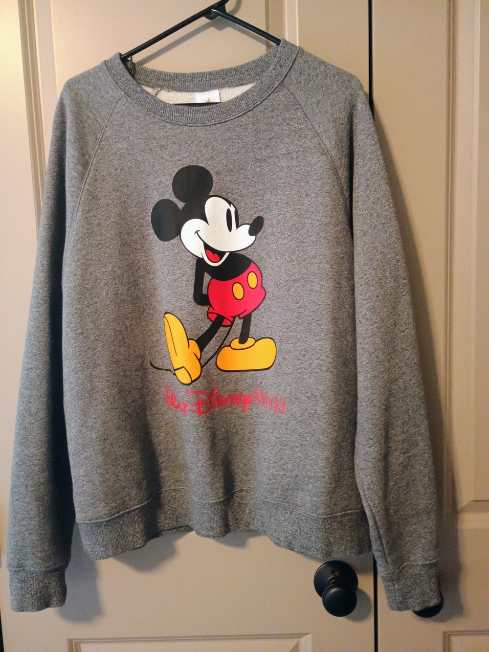 Disney Gray Crewneck Sweatshirt